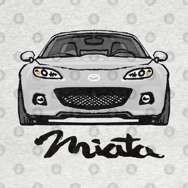 MX5 Miata NC3 White by Woreth